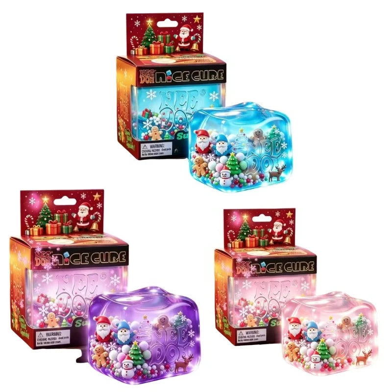 NeeDoh Squishy Sensory Stress Toys – Halloween & Christmas Themed Squeeze Balls for Kids & Adults